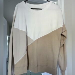 Abercrombie & Fitch color block sweatshirt